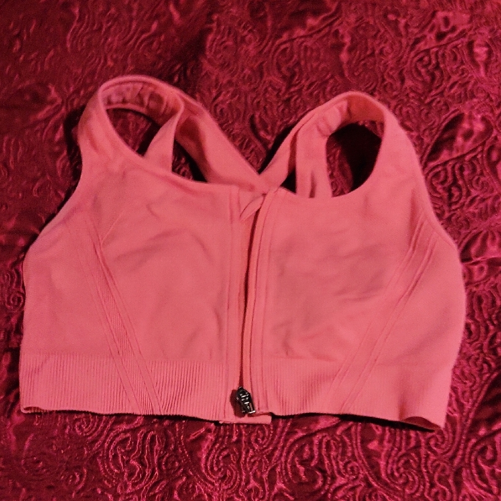 Avia Coral Zip-Up Activewear Top